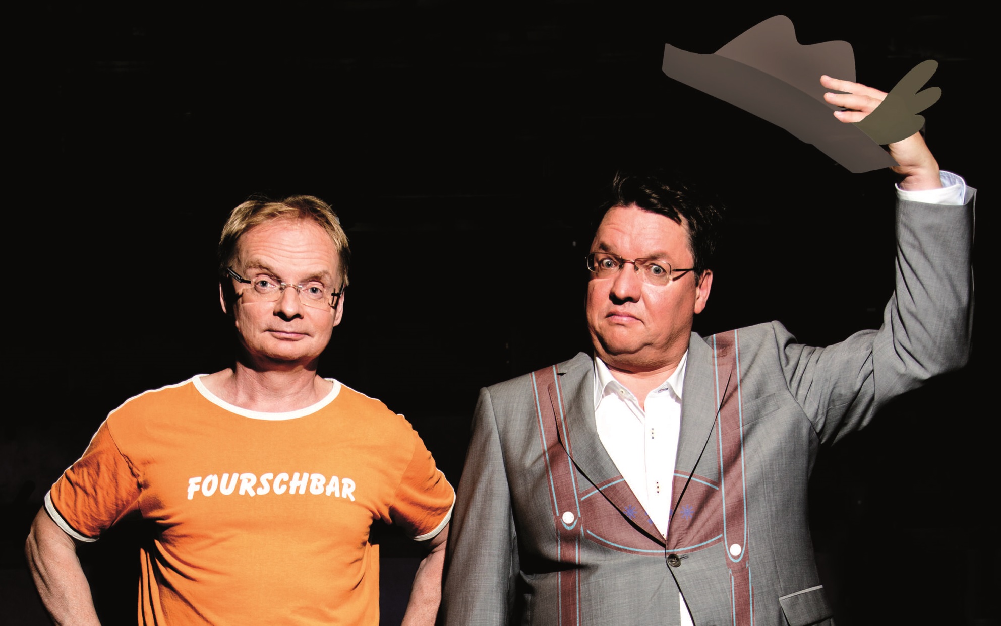 Bild: Uwe Steimle & Helmut Schleich - 23. Oktober 24
